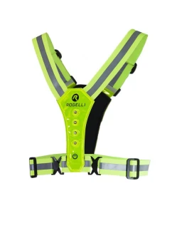 Reflexní vesta Rogelli LED fluor