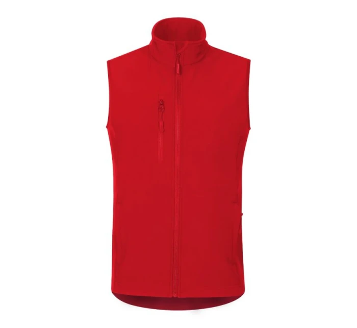 Pánska softshellová vesta Trail (červená)