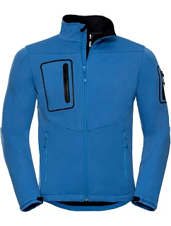 Pánská 3vrstvá sportovní softshell bunda 10. azure blue model 22473493 - Russell Athletic