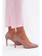 Eko kožené lodičky Sergio Leone 1339 Levandulové