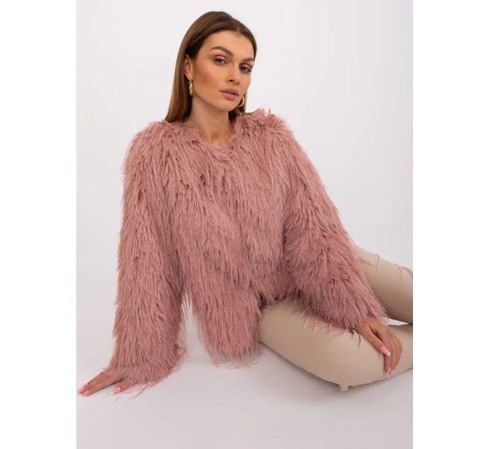 Bunda AT KR 2359.96P tmavo ružová