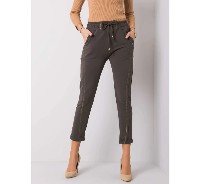 Tepláky RV DR model 17500003 tmavá khaki - FPrice Tepláky RV DR model 17500003 tmavá khaki - FPrice