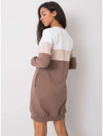 Šaty RV SK 5869.04 tmavohnedé