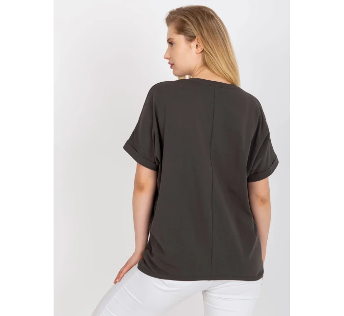 Tričko RV TS 7660.88P tmavá khaki