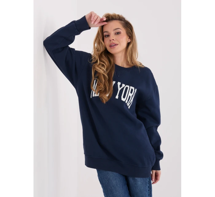 Bluza BL granatowy model 21801742 - FPrice Bluza BL granatowy model 21801742 - FPrice