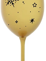 WINTER - zlatý pohár na víno 350 ml