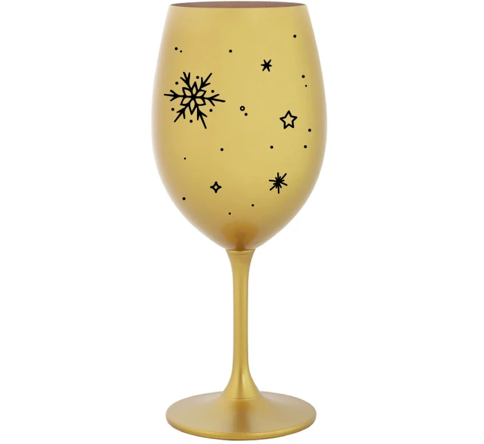 ZIMĚNKA - zlatý pohár na víno 350 ml