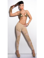 Sexy KouCla leggings with studs