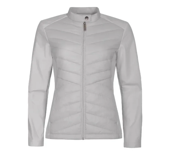 Cross hybridná bunda strieborná šedá