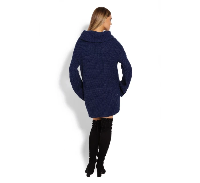 Dámský dlouhý svetr model 21787030 - PeeKaBoo