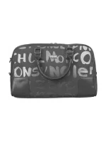 Dámská kabelka Šedá s potiskem model 18978790 - PETERSON Dámská kabelka Šedá s potiskem model 18978790 - PETERSON