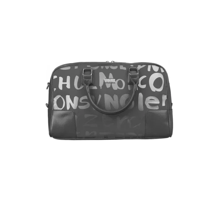 Dámská kabelka Šedá s potiskem model 18978790 - PETERSON Dámská kabelka Šedá s potiskem model 18978790 - PETERSON