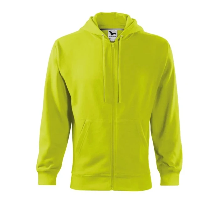 Pánska mikina Trendy Zipper MLI-41062 Lime green - Malfini Pánska mikina Trendy Zipper MLI-41062 Lime green - Malfini