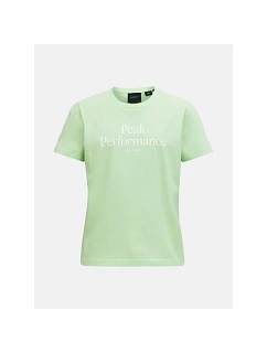 Tričko PEAK PERFORMANCE Original T-Shirt Junior, zelené