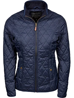 Tee Jays TJ 9661 Dámska prešívaná bunda „Richmond“ 18.9661 tmavomodrá
