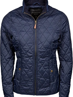 Tee Jays TJ 9661 Dámska prešívaná bunda „Richmond“ 18.9661 tmavomodrá