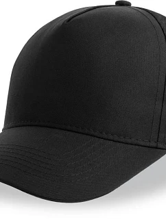 Recy Five 5 panelová baseballová kšiltovka model 22479392 black - Atlantis Headwear