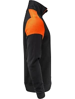 Printer Prime Halfzip Sweater Mikina s 1/4 zipsom 61.2069 čierna/oranžová Printer Prime Halfzip Sweater Mikina s 1/4 zipsom 61.2069 čierna/oranžová