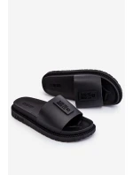 Damskie Klapki Big Star LL274429 Czarne