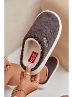 Zateplené Pantofle Na Silné Podešvi Big Star model 21678335 Tmavě Šedé - Big Star Shoes Zateplené Pantofle Na Silné Podešvi Big Star model 21678335 Tmavě Šedé - Big Star Shoes