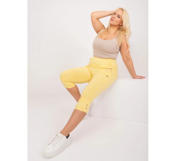 Spodnie AT SP model 19658773 jasny żółty - FPrice