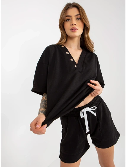 Dámská souprava EM KMPL model 18048795 černá - FPrice Dámská souprava EM KMPL model 18048795 černá - FPrice