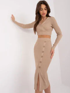 Komplet EM KMPL model 19639140 ciemny bezowy - FPrice