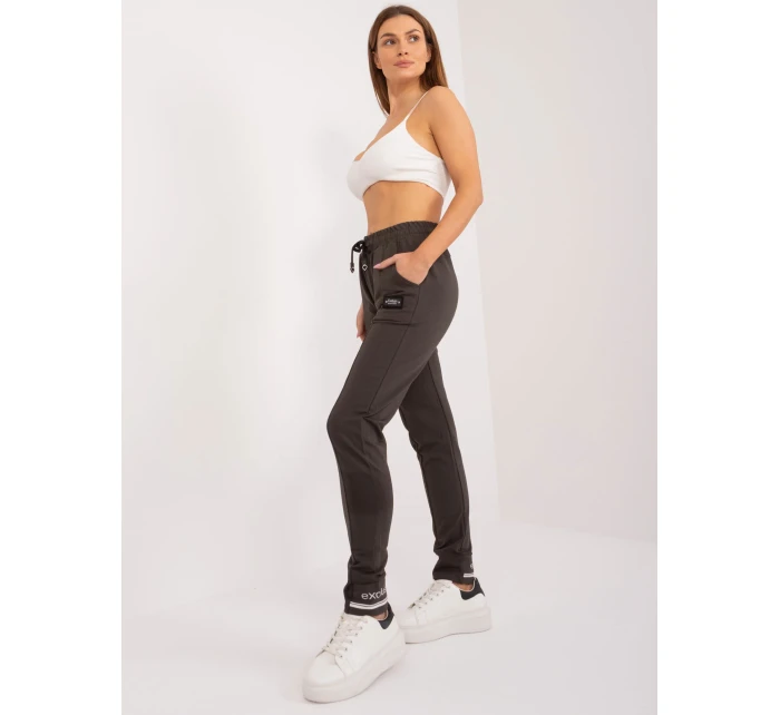 Spodnie dresowe RV DR model 19905095 ciemny khaki - FPrice Spodnie dresowe RV DR model 19905095 ciemny khaki - FPrice