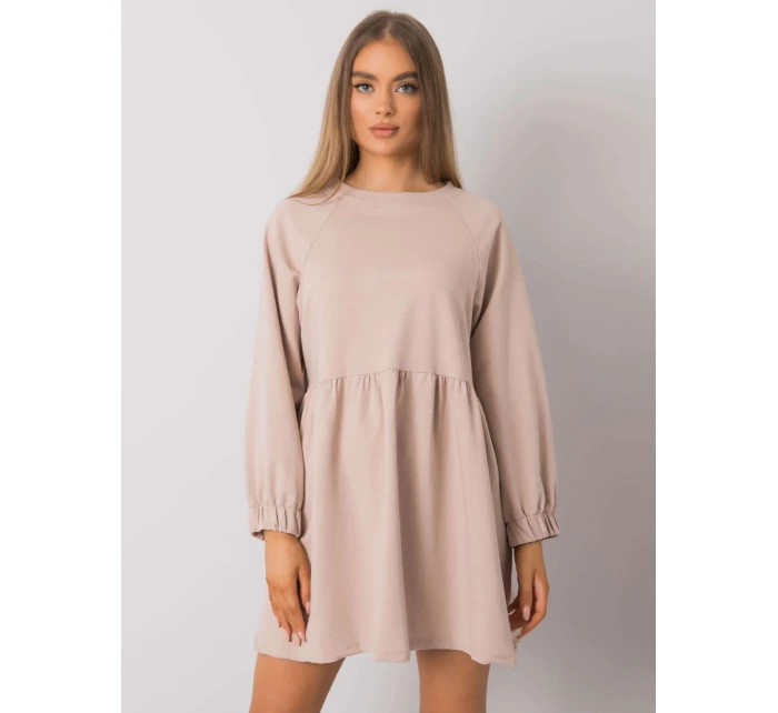 Šaty RV SK 7247.15P béžová Šaty RV SK 7247.15P béžová