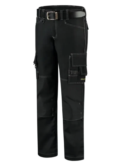 Pracovné nohavice z plátna Cordura unisex čierne