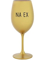 NA EX - zlatý pohár na víno 350 ml