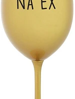 NA EX - zlatý pohár na víno 350 ml