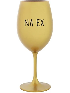 NA EX - zlatý pohár na víno 350 ml