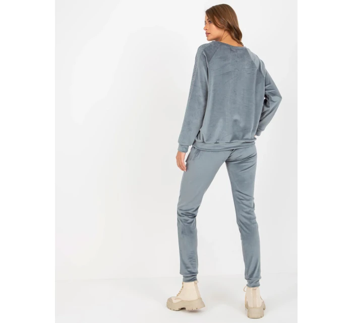 Dámska súprava RV KMPL 8436.40 šedo/modrá - Fashion Relevance