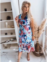 Modré šaty MADAM FashionStreet EY1811z Modré šaty MADAM FashionStreet EY1811z