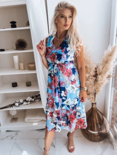 Modré šaty MADAM FashionStreet EY1811z