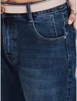 Dámske baggy modré džínsy FashionStreet UY2784