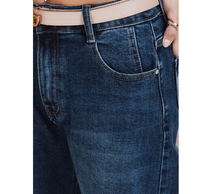 Dámske baggy modré džínsy FashionStreet UY2784