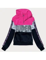 dámská sportovní mikina model 17066064 - J.STYLE dámská sportovní mikina model 17066064 - J.STYLE