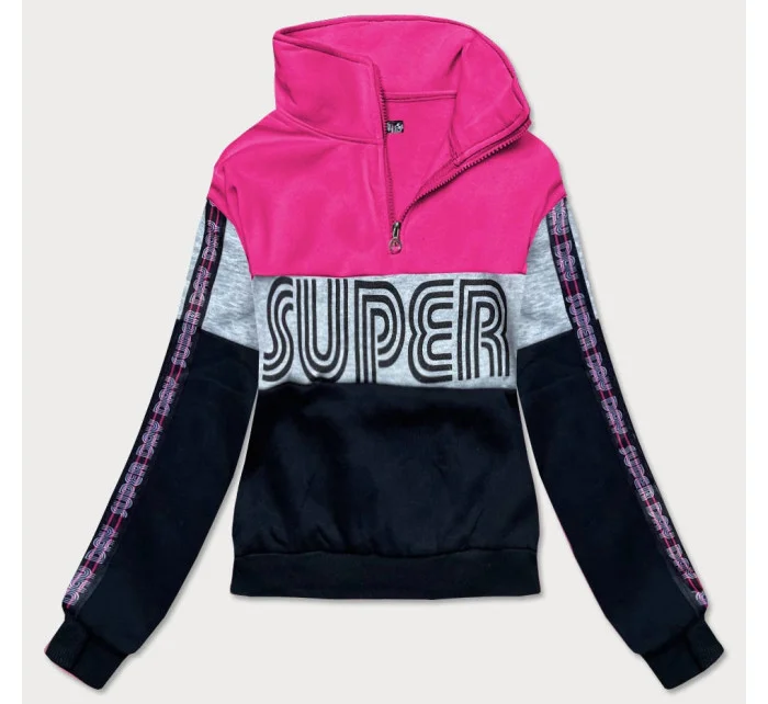 dámská sportovní mikina model 17066064 - J.STYLE dámská sportovní mikina model 17066064 - J.STYLE