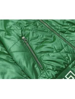 Zelená dámská bunda typu "bomber" model 18035466 - S'WEST