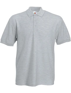Heavy 65/35 Pique Polo Piqué polo z těžké bavlny model 22410505 heather grey - Fruit of the Loom