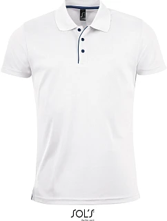 SOL'S Men Pánské piqué sportovní polo white model 22522513