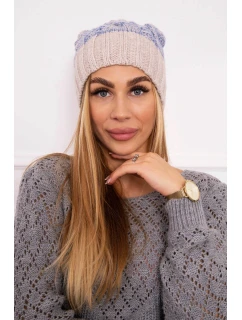 Paris fleecová čepice světle model 18750775 - K-Fashion