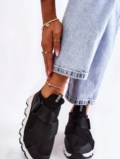 Damskie Sneakersy Big Star KK274547 Czarne