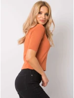 Blúzka 234 BZ BS142.11 tmavo oranžová