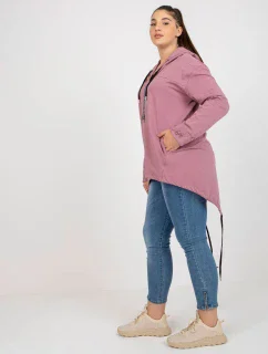 Mikina RV BL 8266.34P tmavo ružová