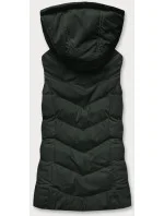 Dámska vesta s kapucňou army (5M720-136)