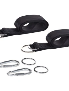 POPRUHY POPRUHY ÚCHYTY KARABÍNY ZÁVESNÉ UPEVNENIE NA HOJDAČKY HOJDAČKY PROGARDEN