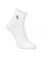 Dámské vysoké krémové bambusové ponožky model 22097400 - FILIPPO